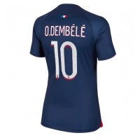 Paris Saint-Germain Ousmane Dembele #10 Heimtrikot Frauen 2023-24 Kurzarm